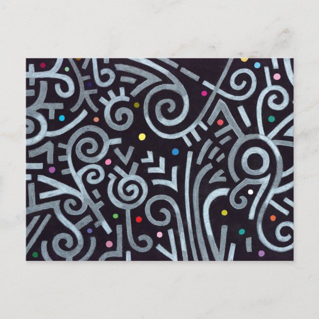 African Night Postcard (Front)