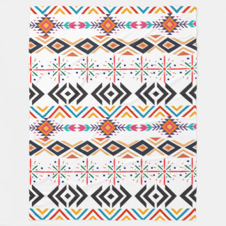 African Ornaments Fleece  Blanket, Large 60" x 80" Blanket