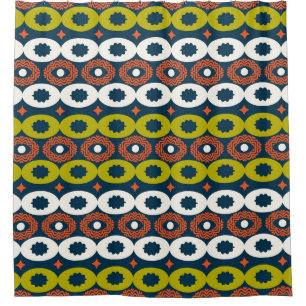 African Oval Shapes: Colourful Seamless.