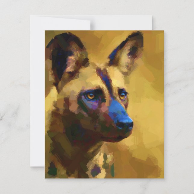 African Painted Dog (Front)