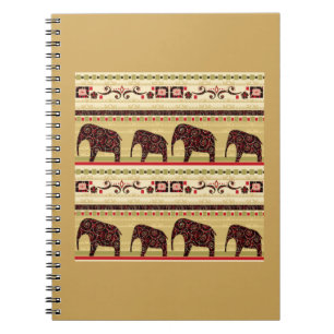African patchwork notebook