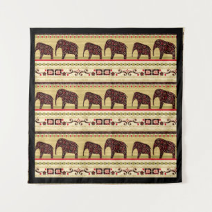 African patchwork tapestry