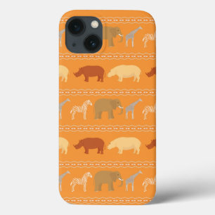 African pattern iPhone 13 case