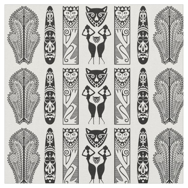 african pattern fabric (Close Up)