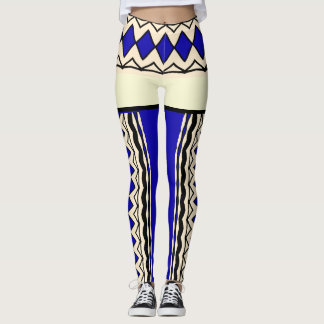African pattern legging
