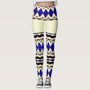 African pattern legging