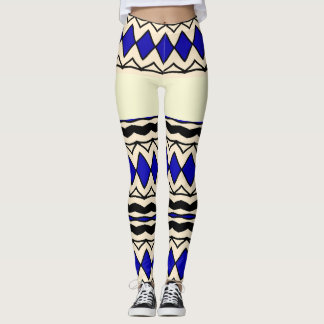 African pattern legging