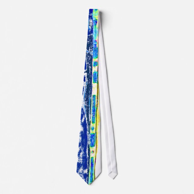 African pattern modern print tie (Front)
