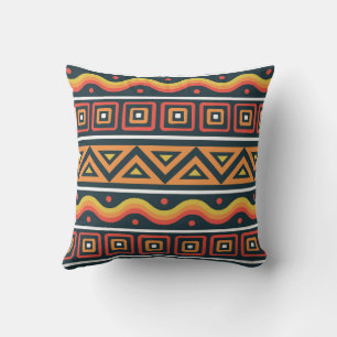 African Pattern Outdoor Pillow