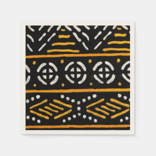 African Pattern Paper Napkins
