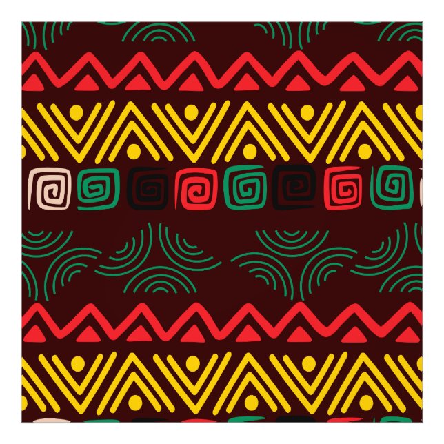African pattern photo print (Front)