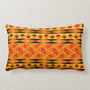 African Pattern Pillow Design