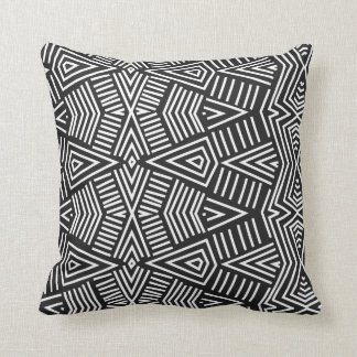 African Pattern Throw Pillow