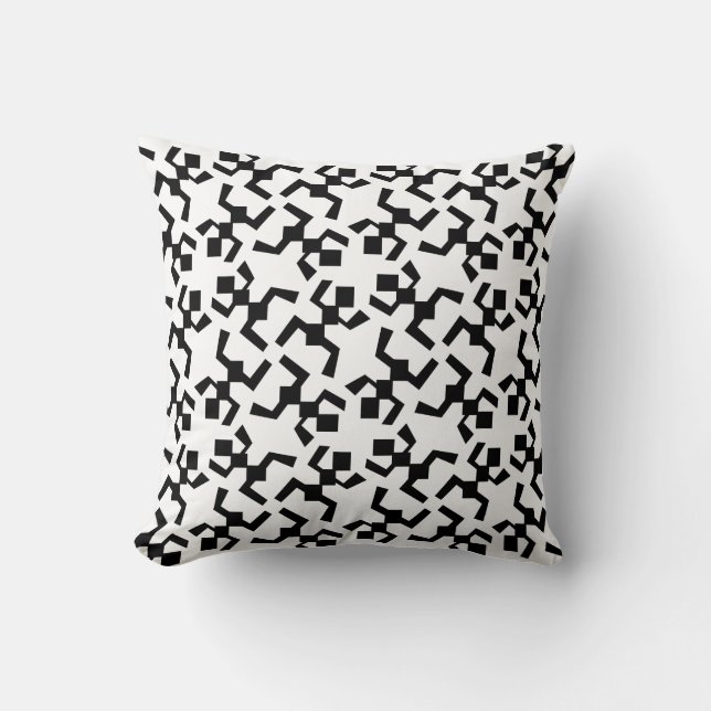 African pattern throw pillow (Front)
