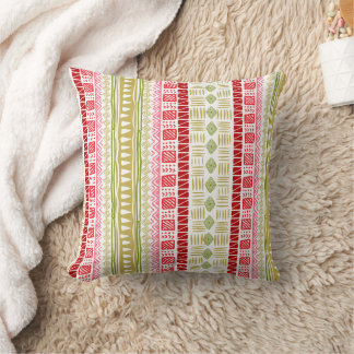 African Pattern Throw Pillow Home Decor