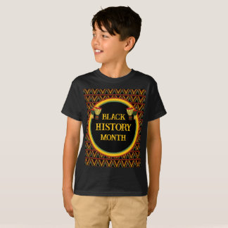 African Patterns Black History Month Celebration T-Shirt