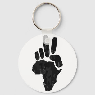 African Peace Keychain