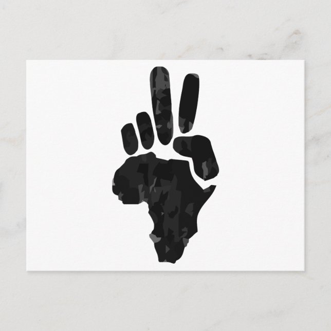 African Peace Postcard (Front)