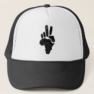 African Peace Trucker Hat