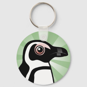 African Penguin Keychain