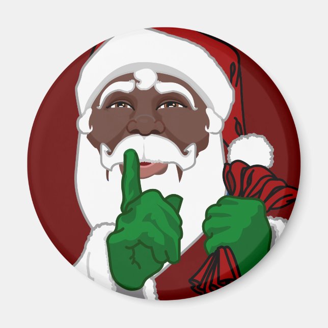 African Père Noël Magnets Fun Père Noël Décor & Ca (Devant)