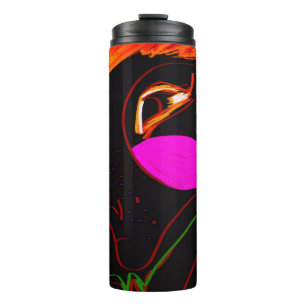 African Phoenix Rising  Thermal Tumbler