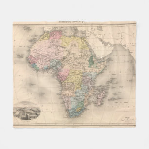 African Politics Fleece Blanket