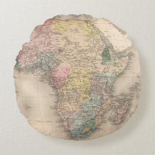 African Politics Round Pillow