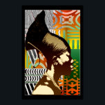 African Pop Art Poster<br><div class="desc">Contemporary: African Pop Art</div>