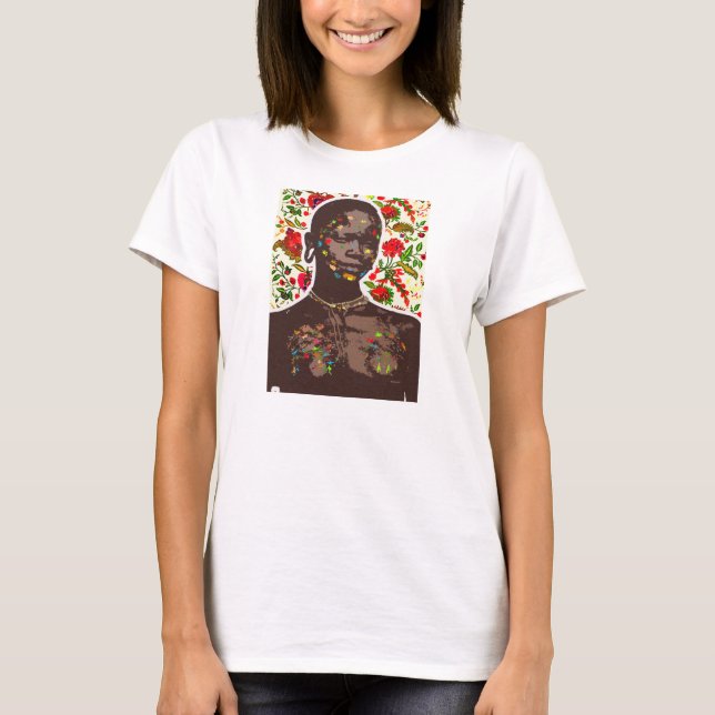 African Pop Art T-Shirt (Front)