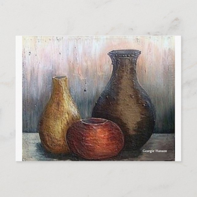 African Pottery by Georgie Hanson Postcard (Front)