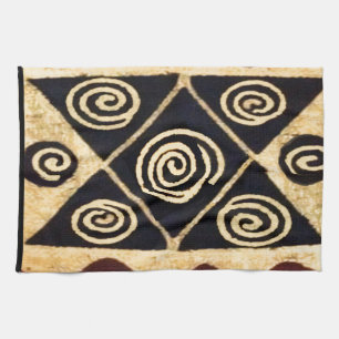 African Primordial Decor Kitchen Towel