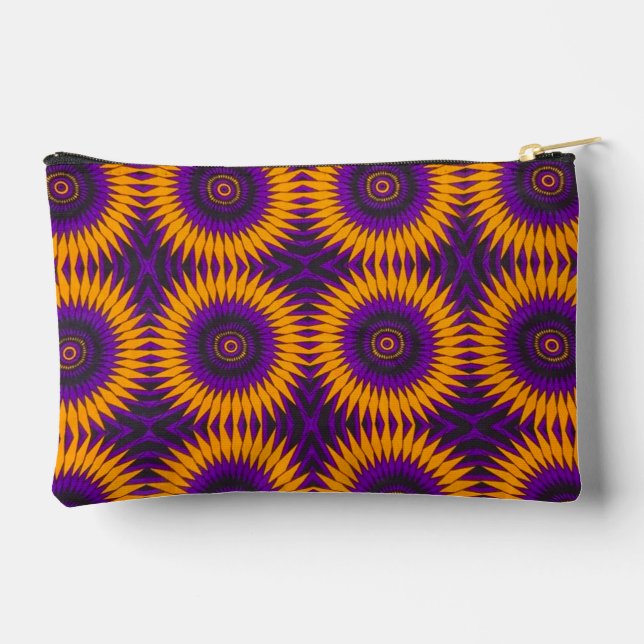 African Print Accessory Pouch (Back)