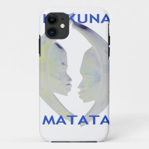 African Print Hakuna Matata Design iPhone 11 Case
