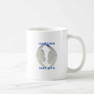 African Print Hakuna Matata Design Coffee Mug