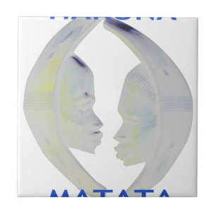 African Print Hakuna Matata Design Tile