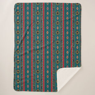 African Print Large Blanket