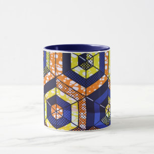 African Print Mug