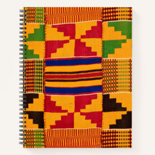 African Print Notebook