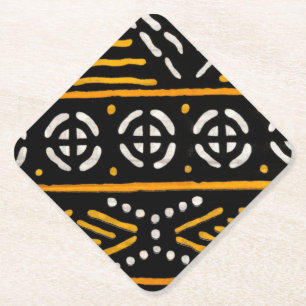African Print Paper Coasters