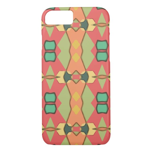african print phone case (Back)