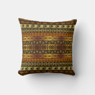 african print pillow