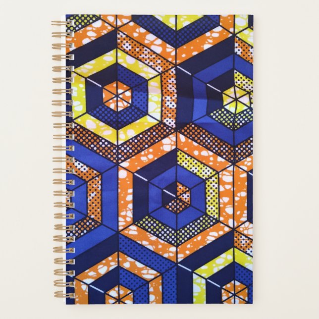 African Print Planner (Front)