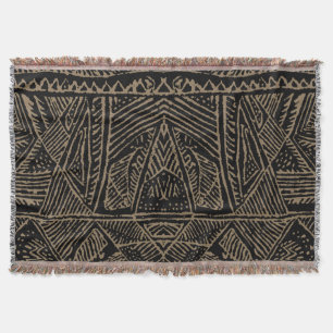 African Print Throw