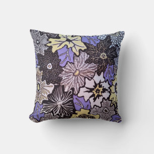 African Print  Throw Pillow