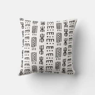 African Print Throw Pillow