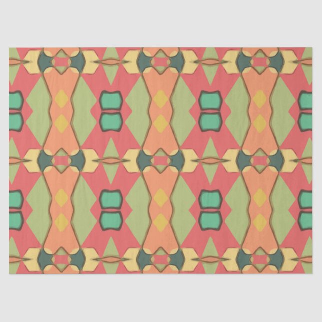 african print tissue paper (Front)