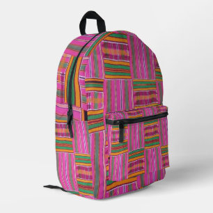 African Printed Backpack