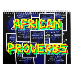 African Proverbs Calendar