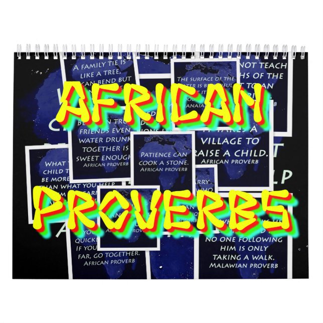 African Proverbs Calendar (Cover)